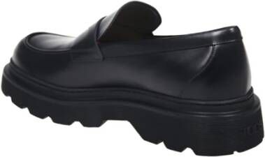 TOD'S Zwarte Loafer Schoenen Black Heren