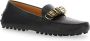 TOD'S Zwarte Loafers met Ringdetail Black Dames - Thumbnail 3