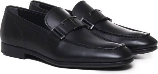 TOD'S Zwarte platte schoenen Black Heren