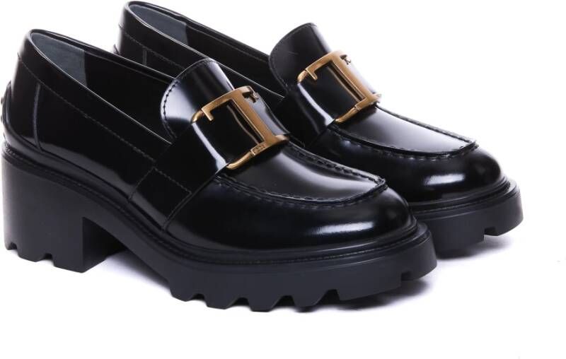 Tod's Zwarte platte schoenen met 6 cm hak
