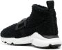 TOD'S Zwarte Shearling Logo-Plaque Trainers Black Dames - Thumbnail 4
