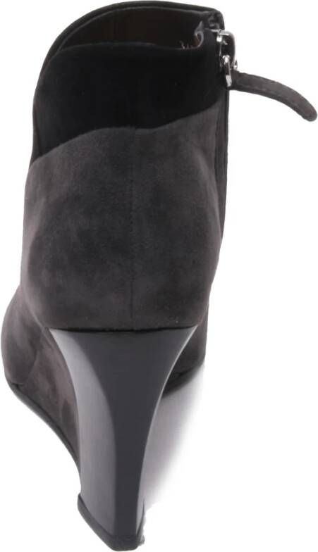 Tod's Zwarte sleehak enkellaars schoen