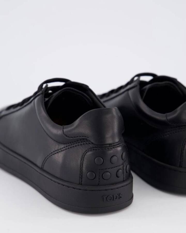 Tod's Zwarte Sneaker Cassetta Stijl