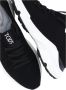 Tod's Zwarte Stoffen Sneakers met Logodetail - Thumbnail 2
