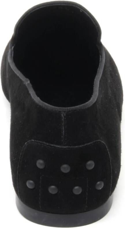 Tod's Zwart Goud Paillet Ballerina Schoenen