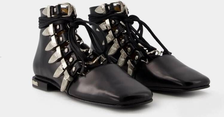 Toga Pulla Ankle Boots Zwart Dames