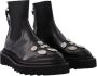 Toga Pulla Leather boots Black Dames - Thumbnail 2