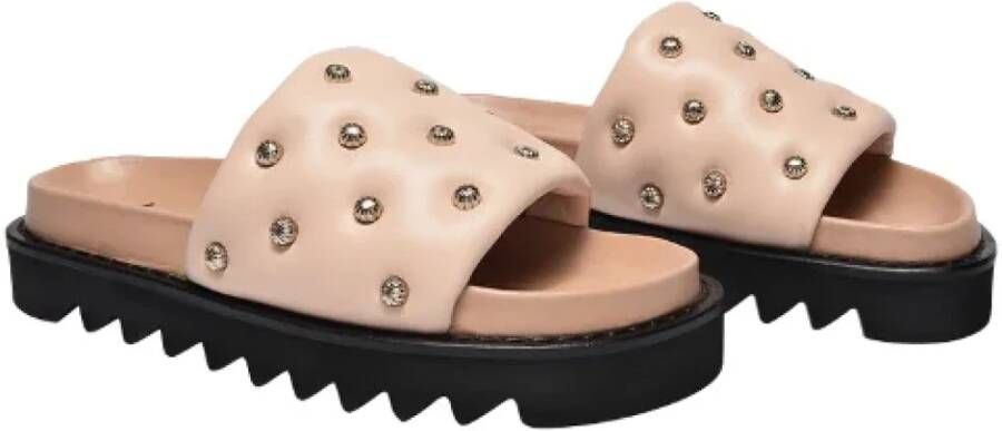 Toga Pulla Leather sandals Pink Dames