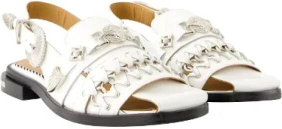 Toga Pulla Leather sandals White Dames