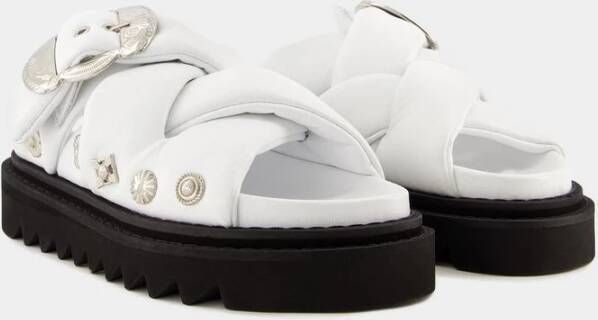 Toga Pulla Sliders White Dames