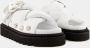 Toga Pulla Sandalen Aj1317 Sandals Leather White in wit - Thumbnail 3