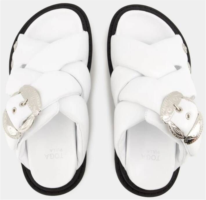 Toga Pulla Sliders White Dames