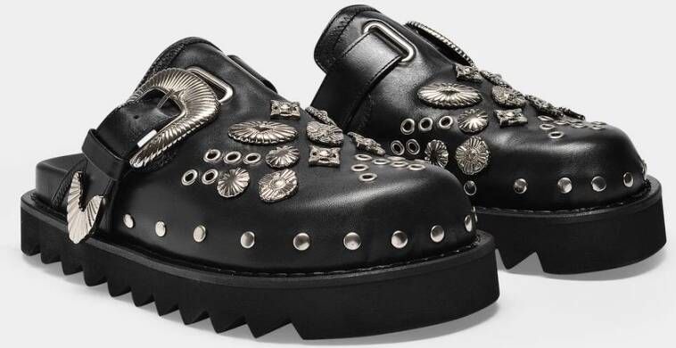Toga Pulla Sliders Zwart Dames