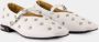 Toga Pulla Witte Leren Ballerinas Slip-On Ronde Neus White Dames - Thumbnail 3