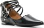 Toga Pulla Zwarte Leren Rits Schoenen - Thumbnail 2
