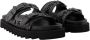 Toga Pulla Zwarte Leren Sandalen Noir Stijl - Thumbnail 2