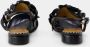 Toga Pulla Zwarte Leren Slingbacks Puntige Neus Black Dames - Thumbnail 4