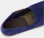 Tom Ford Blauwe Suède Vierkante-Neus Espadrilles - Thumbnail 2