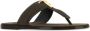 Tom Ford Bruin Leren Sandalen Ss24 Brown Heren - Thumbnail 2