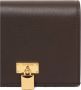 Tom Ford Chocolade Hangslot Compact Portemonnee Bruin - Thumbnail 2