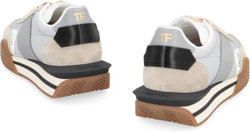 Tom Ford Chunky Sole Sneakers met Suede Inserts Multicolor Heren