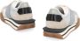 Tom Ford Witte Sneakers Ronde Neus Geborduurd Logo Multicolor Heren - Thumbnail 17