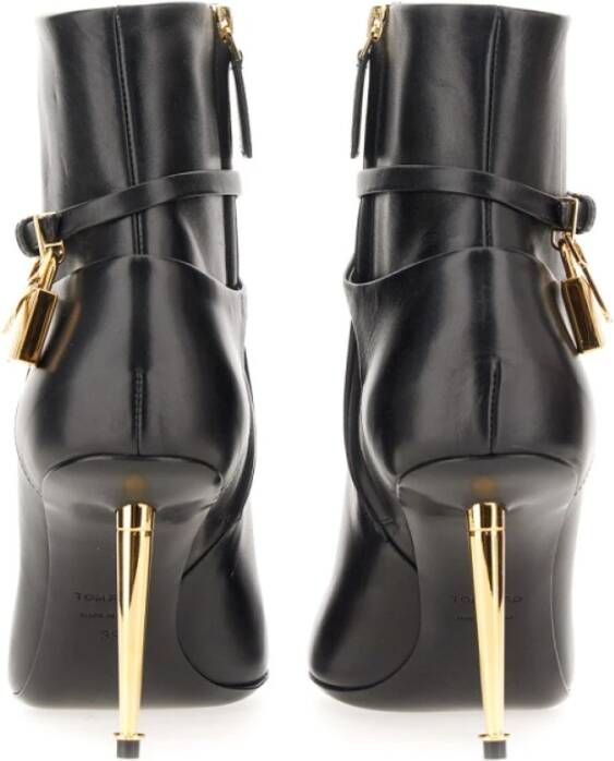 Tom Ford Elegante leren laarsjes met hak