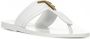 Tom Ford Platte leren sandalen met gouden details - Thumbnail 4