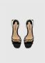 Tom Ford Gedrukte Hagedis Sandaal Black Dames - Thumbnail 2
