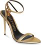 Tom Ford Gouden Enkelband Stiletto Sandalen Yellow Dames - Thumbnail 2