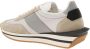 Tom Ford Zilveren Sneakers Vetersluiting Ronde Neus Multicolor Heren - Thumbnail 14