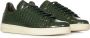 Tom Ford Groene krokodillenprint sneakers Green Heren - Thumbnail 2