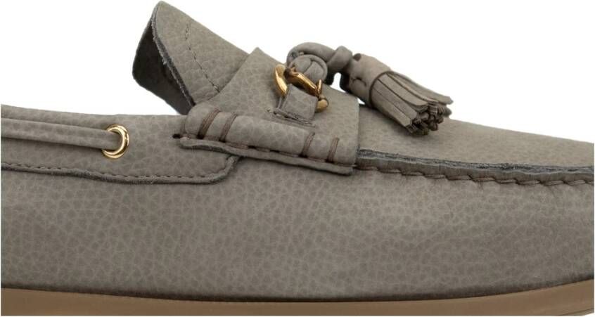 Tom Ford Heren Slip-On Loafers Met Franjes Leer