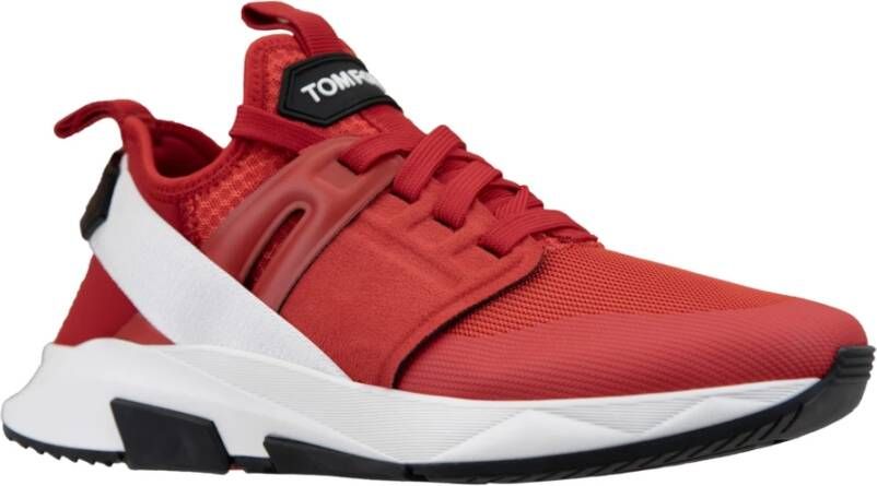 Tom Ford Heren Veterschoenen Sneakers Red Heren