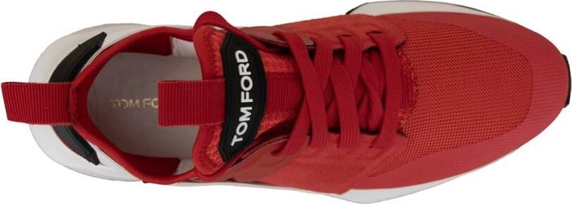 Tom Ford Heren Veterschoenen Sneakers Red Heren