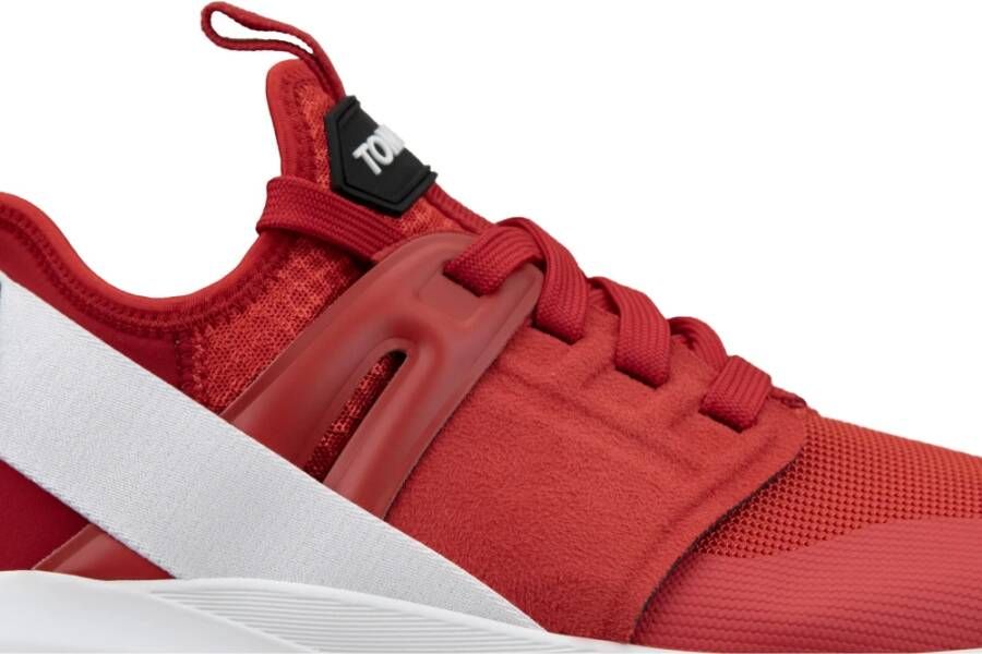 Tom Ford Heren Veterschoenen Sneakers Red Heren