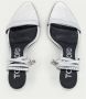 Tom Ford Padlock Pointy Naked 85mm Leren Sandalen - Thumbnail 5