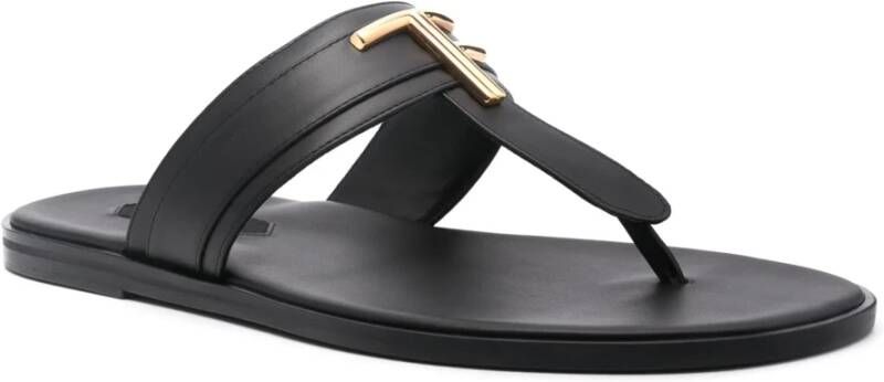 Tom Ford Italiaanse leren sandalen