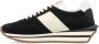 Tom Ford James Sneakers Zwart + Crème Ss24 Black Heren - Thumbnail 3