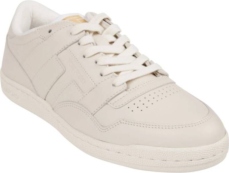 Tom Ford Lage Sneakers Beige Heren