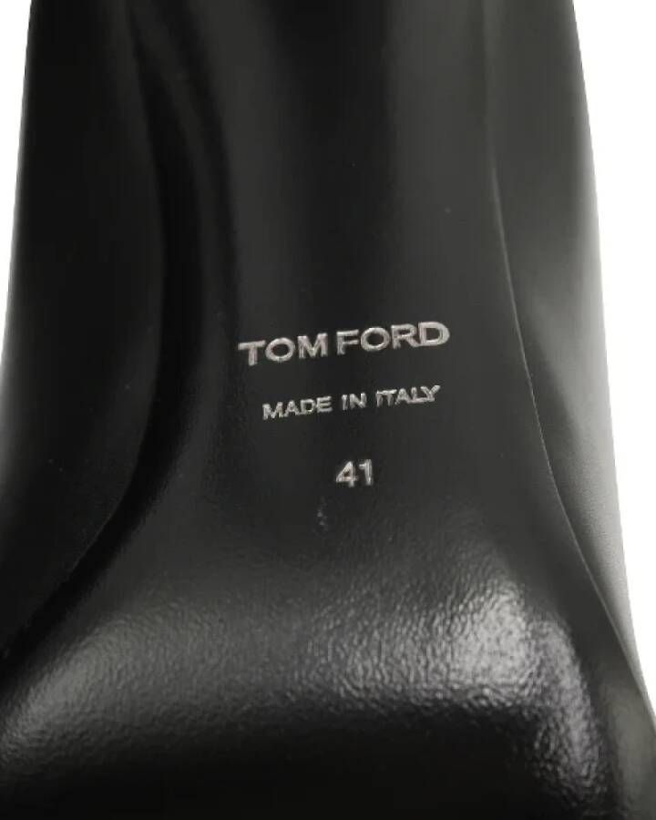 Tom Ford Leather heels Black Dames