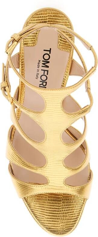 Tom Ford Leren Décolleté Hakken met Bandjes