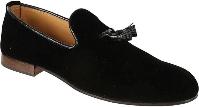 Tom Ford Fluwelen Mocassin Schoenen Black Heren