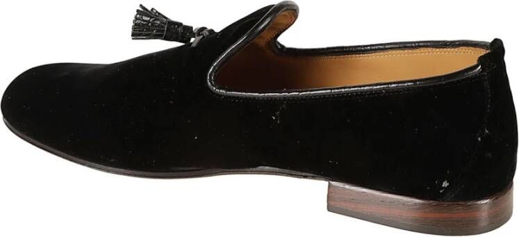 Tom Ford Fluwelen Mocassin Schoenen Black Heren