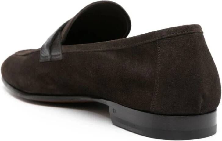 Tom Ford Loafers Brown Heren