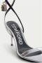 Tom Ford Padlock Pointy Naked 85mm Leren Sandalen - Thumbnail 2
