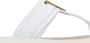 Tom Ford Platte leren sandalen met gouden details - Thumbnail 2
