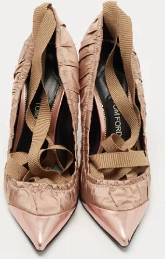Tom Ford Pre-owned Fabric heels Pink Dames