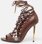 Tom Ford Pre-owned Leather boots Brown Dames - Thumbnail 2