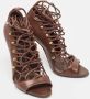 Tom Ford Pre-owned Leather boots Brown Dames - Thumbnail 4